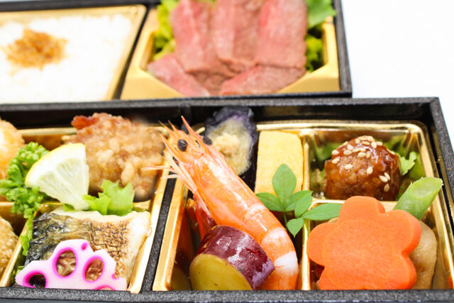 創業70年かどや-熊本県産A5ステーキ 彩御膳 ちりめん山椒ご飯「瑠香」（りゅうこう）No.59-1