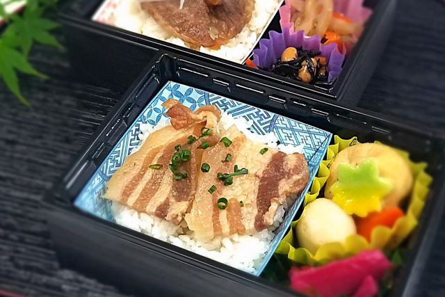 懐石・仕出し りんと-秋川牛×東京産ブランド豚「柔豚（やわらとん）」弁当ー東京ブランド巡りシリーズー