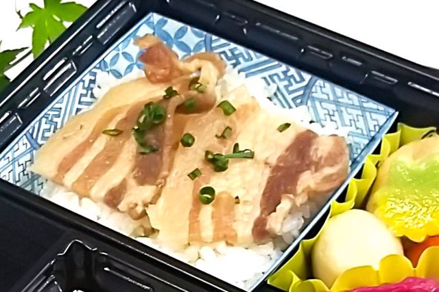 懐石・仕出し りんと-東京都産ブランド豚「柔豚（やわらとん）」×東京しゃも弁当ー東京ブランド巡りシリーズー