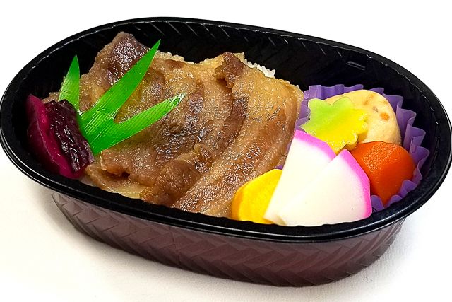 懐石・仕出し りんと-東京都産ブランド豚「柔豚」豚すき弁当ー東京ブランド巡りシリーズー