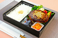 熟成焼肉 ハンバーグ 格之進 プラチナム-ソース選べるお得な格之進ハンバーグ弁当（極旨ステーキソース）