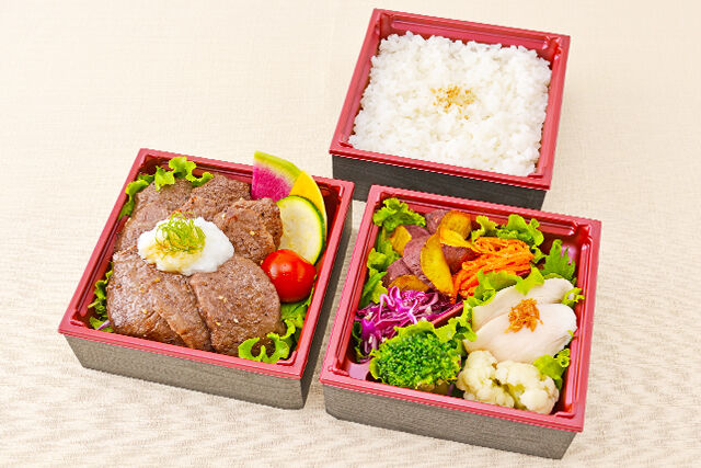 熟成焼肉 ハンバーグ 格之進 プラチナム-黒毛和牛特上焼肉～たっぷりしそおろしとポン酢～
