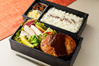 熟成焼肉 ハンバーグ 格之進-格之進ハンバーグ弁当 デミグラスソース