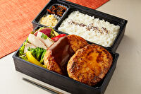 熟成焼肉 ハンバーグ 格之進-格之進ダブルハンバーグ弁当