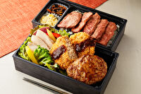 熟成焼肉 ハンバーグ 格之進-格之進ハンバーグ＆メンチ特上焼肉弁当