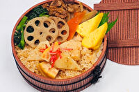 釜めし弁慶-【熨斗対応可】たけのこと釜めし