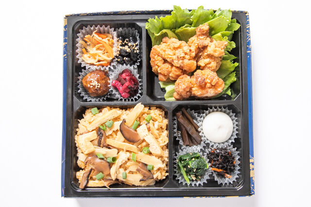 釜めし処 結鷹－ゆたか－-結鷹のおかずと唐揚げ御膳