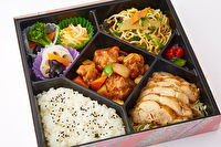 香菜屋～かなや～-【特製 幕の内弁当】酢豚と油淋鶏（ユーリンチー）弁当
