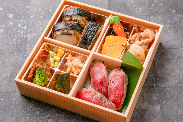 葵～肉寿司と鰻の太巻き御膳～