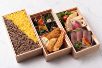 割烹 すぎ田-牛そぼろの彩り3段重