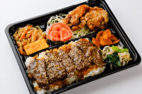 から揚げ弁当タオ-牛ハラミ明太子弁当