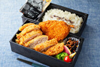 ミルフィーユカツ専門店 キムカツ-キムカツとアジフライ弁当