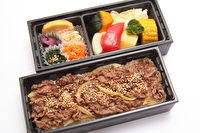 焼肉 金鯱亭-牛焼き肉2段重