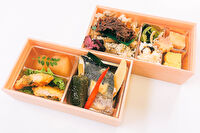 季節料理 和彩亭-【お肉とお魚】鰆の濃厚味噌マヨ焼き二段御膳