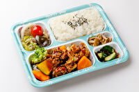吉祥食堂-鶏と野菜の黒酢あん弁当
