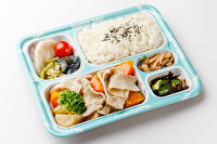 吉祥食堂-野菜と豚の蒸ししゃぶしゃぶ弁当