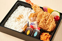 こだわりとんかつ神楽 はなれ-神楽のお得なロースカツとエビフライ弁当