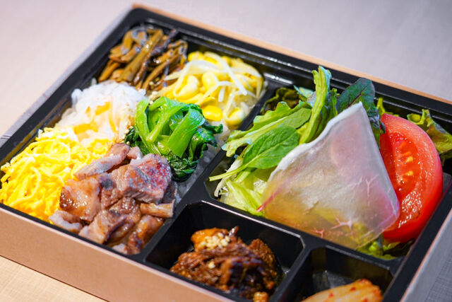 焼肉KOKUZO-A5ランク黒毛和牛特製ビビンバ弁当