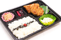 こまちの台所-黒毛和牛メンチ＆厚切りハムカツ弁当