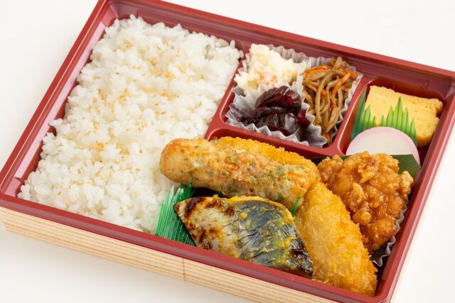幕の内弁当 彩り
