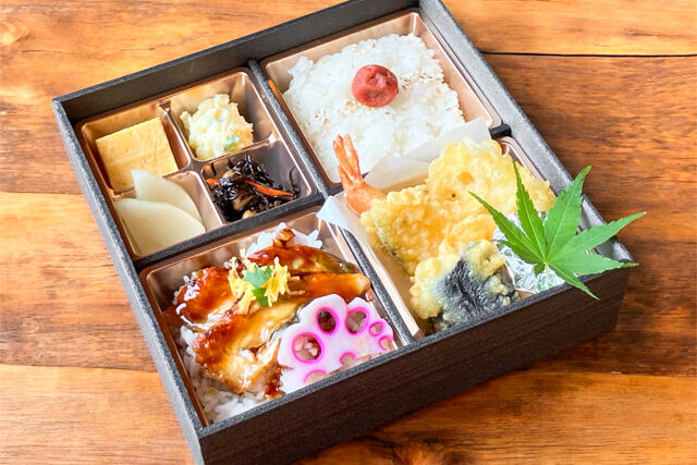 京都割烹やなぎさわや-【秋限定】梅香の鰻天ぷら御膳