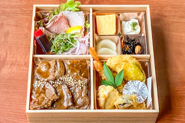 【春限定】和風焼肉とローストポーク御膳