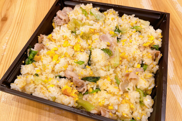 キューエモン-豚バラレタス炒飯