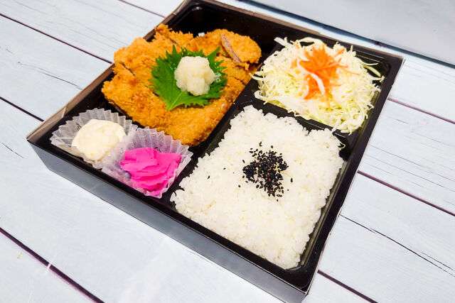 おろしカツ弁当