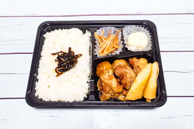 LEMONed-唐揚げ春巻き弁当
