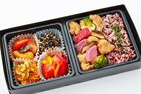 野菜がおいしい LONGING HOUSE-ソイミートの黒酢あんかけヴィーガンLunch Box