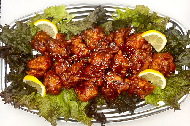 ヤンニョムチキンプレート