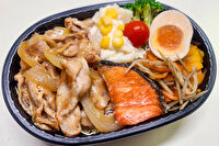 ランチファクトリー-豚生姜焼きわっぱ