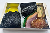 ランチファクトリー-おにぎりセットF おにぎり2個、おかず3品