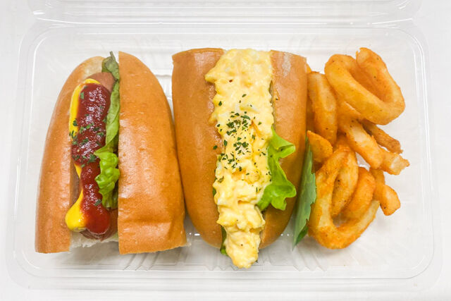 ランチファクトリー-サンドセットA パン2つ、おかず1品