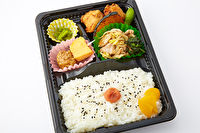 まかない弁当 まかや-大山鶏唐揚げと豚しょうが焼弁当