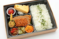 manma cafe-特製ミートローフと5種のデリBOX