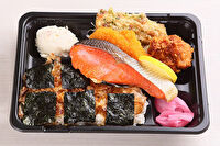 まるべん ～和惣菜弁当～-のり鮭弁当