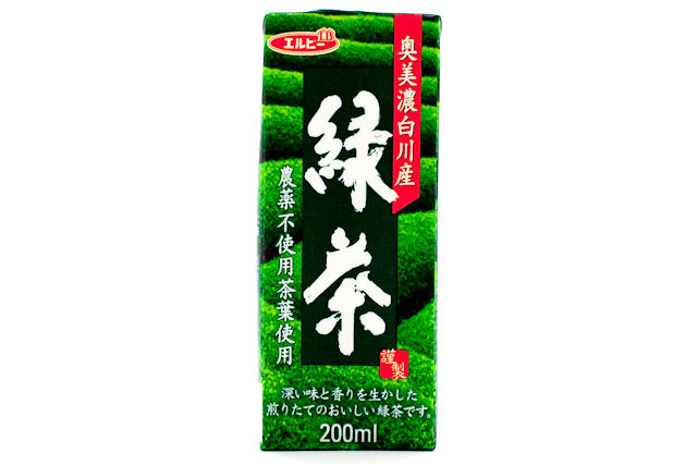 緑茶（200ml紙パック）