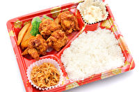 松に鶴-ザンギ弁当