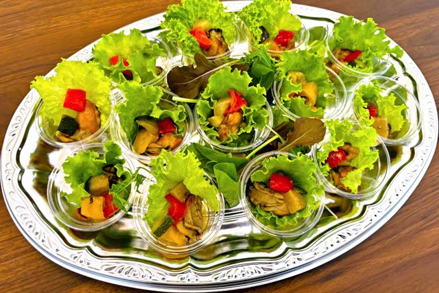 Merenda-燻製牡蠣のガーリックオイル漬け＜銀＞