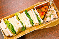 Merendaーsandwichー-塩麹が香る低温ローストチキンのサンドイッチ