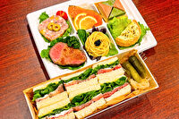 Merendaーsandwichー-クリームチーズと生ハムのサンドイッチ＆オードブルセット