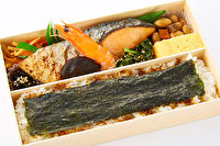 めし屋 政行-銀鮭みりん醤油海苔弁当