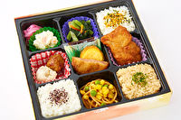 みこし大江戸-紫陽花（あじさい）～3種のごはんといろいろおかずの9升弁当～