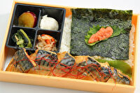 みやこどり-サバの味噌煮の明太海苔弁当