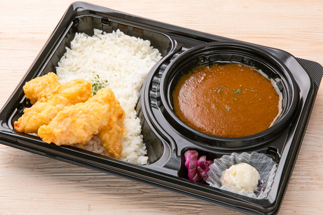 鶏天カレー
