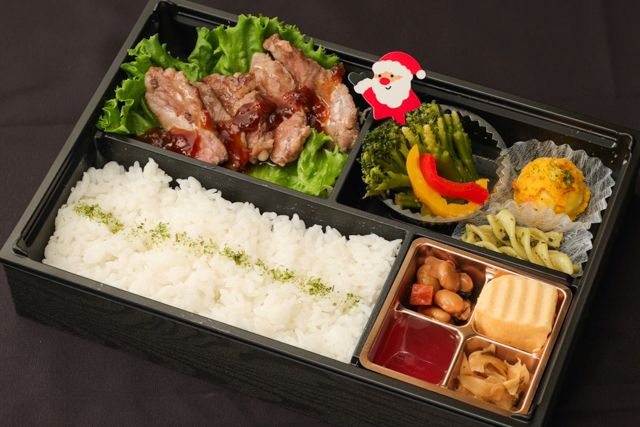 桃はな-【クリスマス限定】クリスマス中落ちステーキ御膳