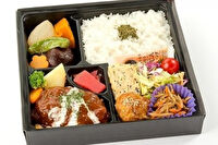 マザーズランチ-自家製デミグラスハンバーグ弁当