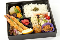 マザーズランチ-ジャンボ海老フライ自家製タルタルソース弁当
