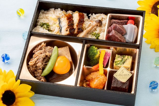 【夏限定】向日葵〜Himawari〜牛ステーキとすき焼きのうなぎ炊き込み御膳